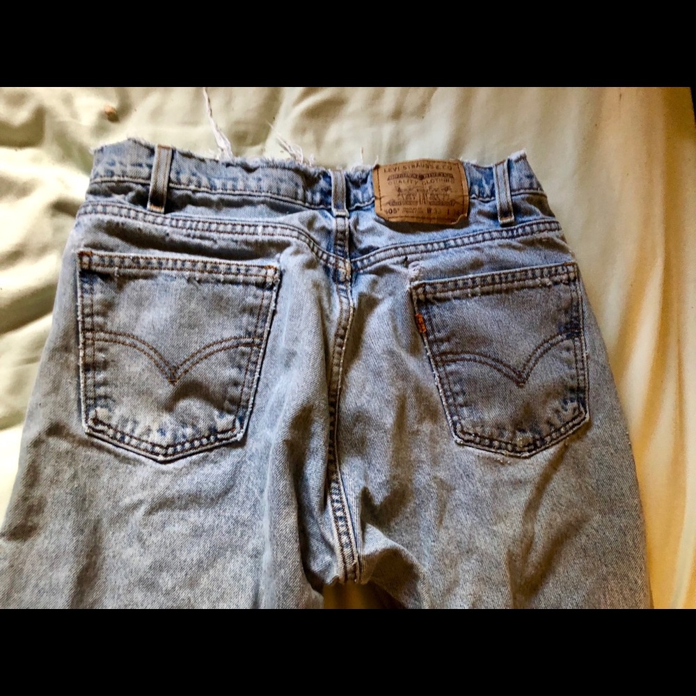 Vintage Levi Strauss 505 stone washed jeans